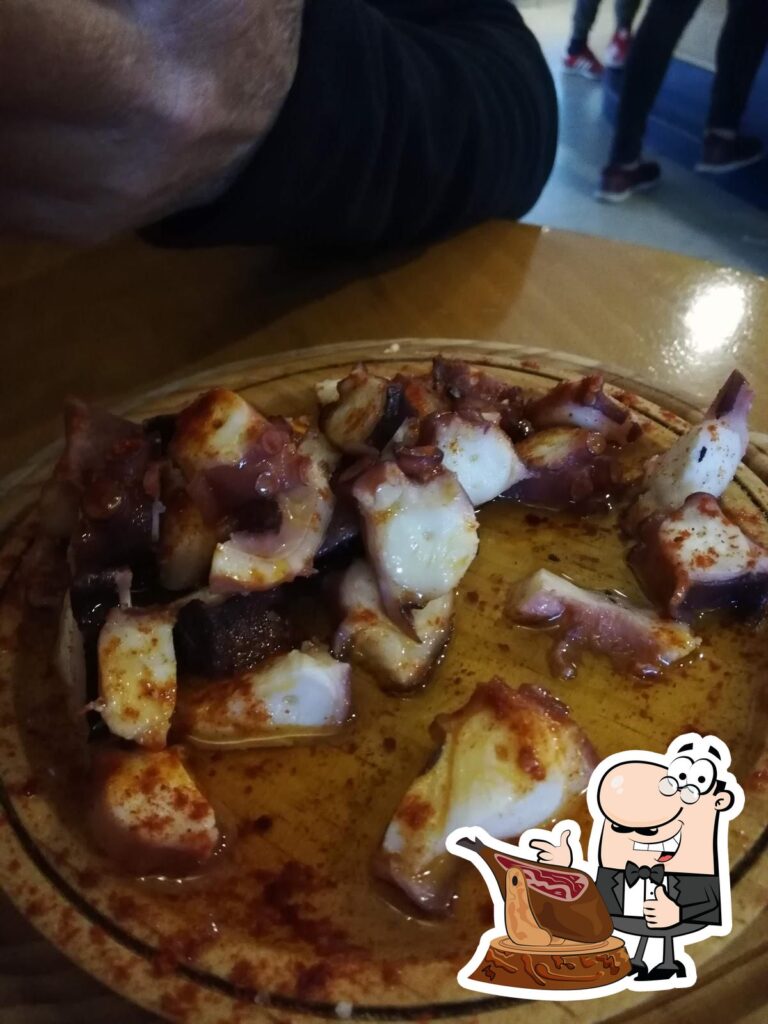 Ración de pulpo gallego Café Bar Grilo